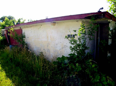 M-60 Drive-In Theatre - Restrooms - Photo From Water Winter Wonderland